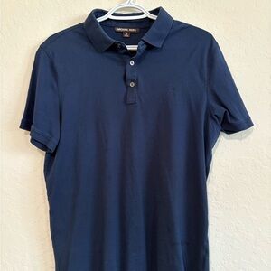 Michael Kors Men's Deep Blue Polo Shirt